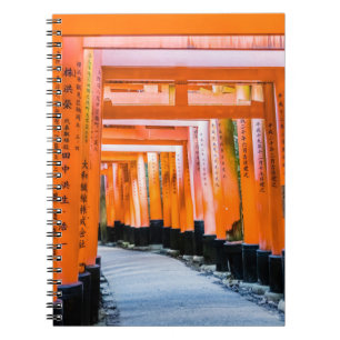Femtio orangar - Senbon Torii, Kyoto Anteckningsbok