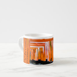 Femtio orangar - Senbon Torii, Kyoto Espressomugg