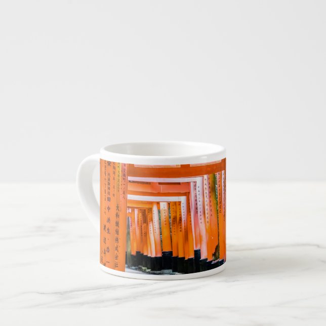 Femtio orangar - Senbon Torii, Kyoto Espressomugg (Framsida vänster)