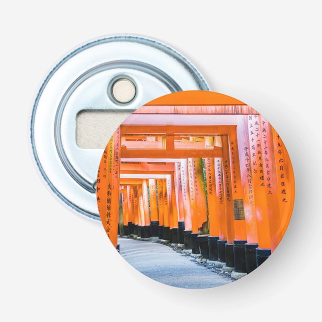 Femtio orangar - Senbon Torii, Kyoto Flasköppnare (Framsidan)