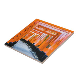 Femtio orangar - Senbon Torii, Kyoto Kakelplatta