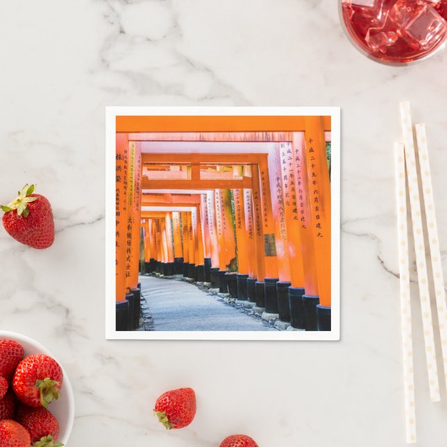 Femtio orangar - Senbon Torii, Kyoto Pappersservett (Insitu)