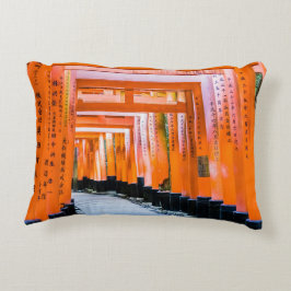 Femtio orangar - Senbon Torii, Kyoto Prydnadskudde