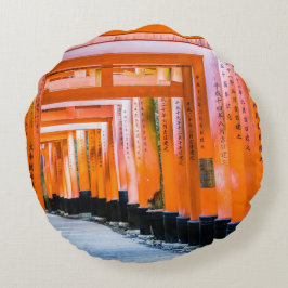 Femtio orangar - Senbon Torii, Kyoto Rund Kudde