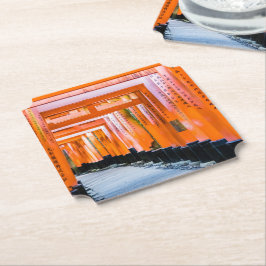 Femtio orangar - Senbon Torii, Kyoto Underlägg Papper