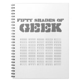 Femtio Shades of Geek Anteckningsbok
