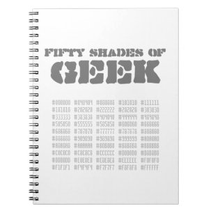 Femtio Shades of Geek Anteckningsbok
