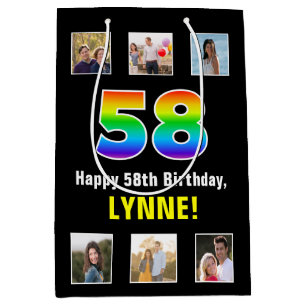 Femtioåttonde födelsedagen: Regnbåge "58", Anpassn