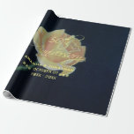 Femtionde årsdagen av Golden Bröllop i Ro Presentpapper<br><div class="desc">Gul ros 50 år efter Giftermål-årsdagen Firande.</div>