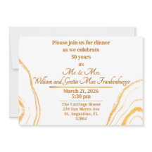 Femtionde Bröllop-årsdagen av Golden-årsdagen i Pa