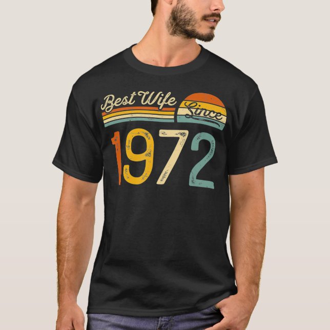 Femtionde Bröllop-årsdagen för hennes bästa fru se T Shirt (Framsida)