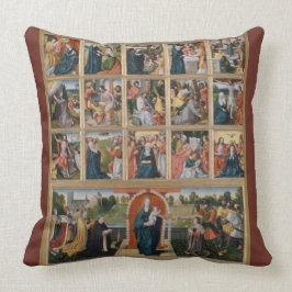 Femton Heliga av Mysteries Rosary Virgin Mary Jesu Kudde