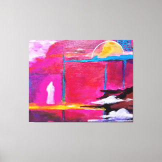 Femton minuter canvastryck