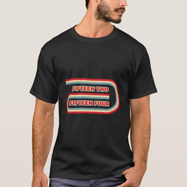 Femton två femtonde fyra Tävling Track Board Cribb T Shirt (Framsida)