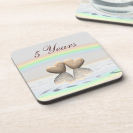 Femtonårsjubileum av trähearter underlägg