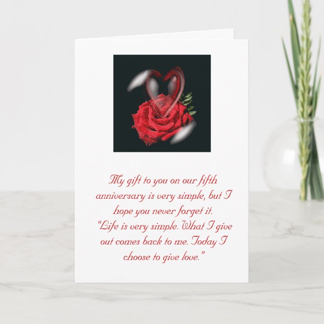 Femtonårskort Kort (Framsida)