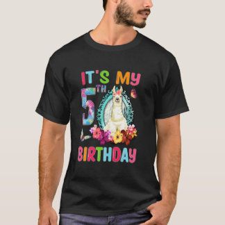 Femtonårsskjorta för flickorna Min födelsedagskål T Shirt