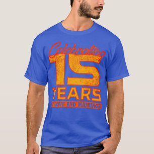 Femtonde Bröllop-årsdagen 15 år efter Giftermål 4 T Shirt