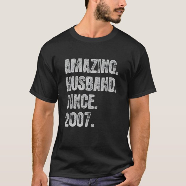Femtonde Bröllop-årsdagen för hans Fantastisk S T Shirt (Framsida)