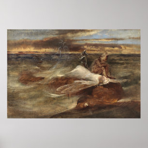 Fen och havsormen poster