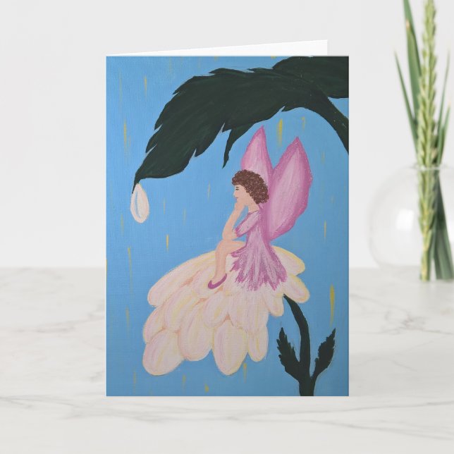 Fen önskar det vertikala kortet kort (Framsida)