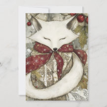 Fen Räven | Woodland Whimsy Julkort