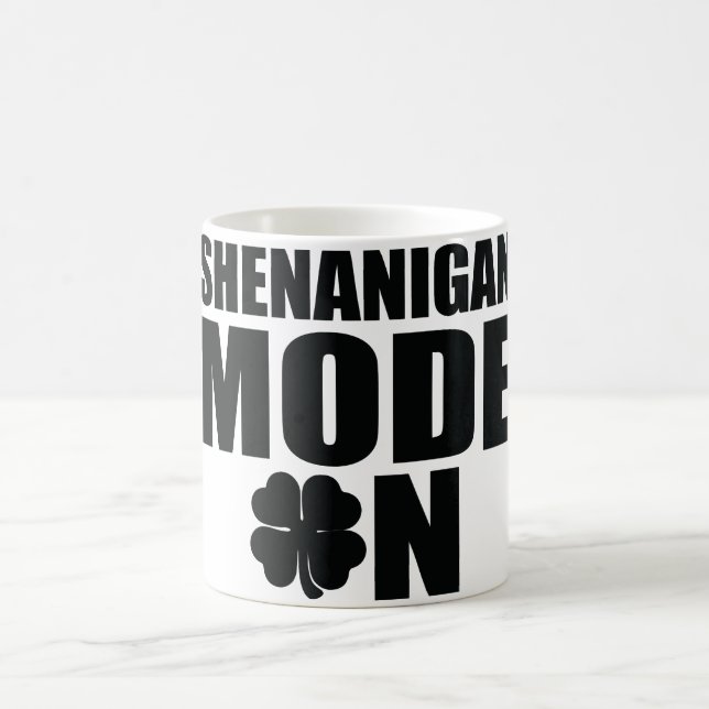 Fenanigan-läge på kaffemugg (Center)
