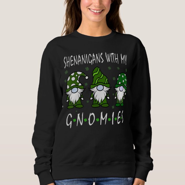 Fenanigans med min St patrick's day Gnome T Shirt (Framsida)
