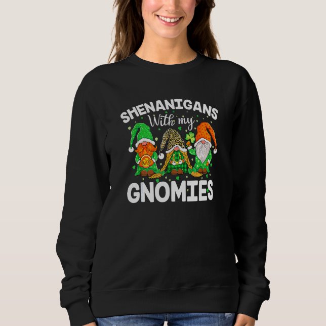 Fenanigans med min St patrick's day Gnome T Shirt (Framsida)