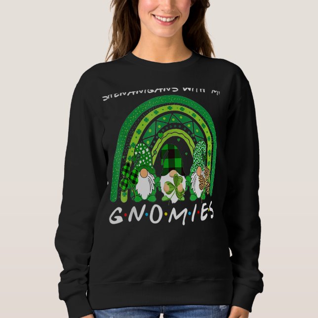Fenanigans med min St patrick's day Gnome T Shirt (Framsida)