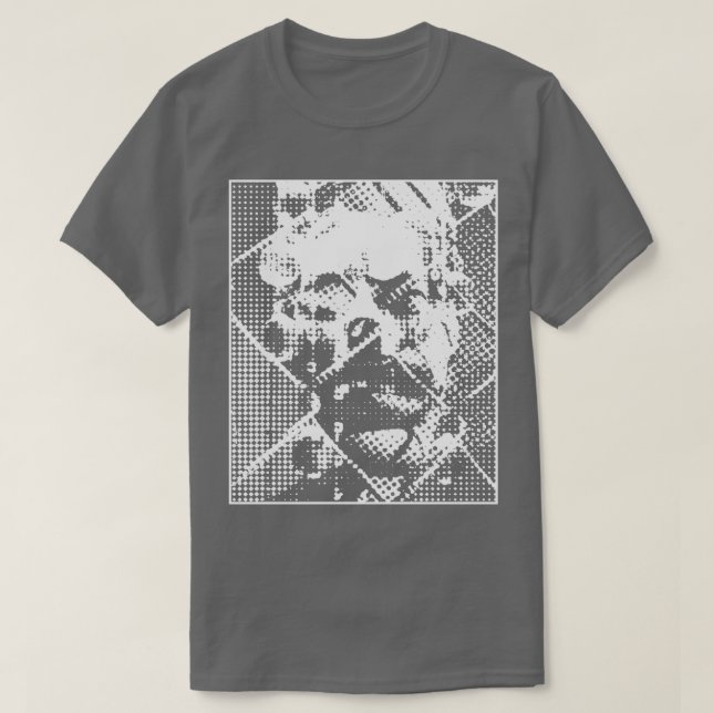 Fence Ansikte Halloween TShirt 1 T Shirt (Design framsida)