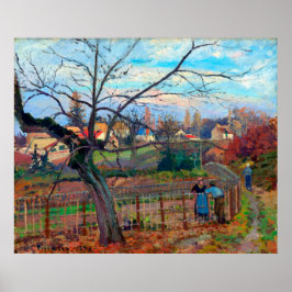 Fence Camille Pissarro 1872 Poster
