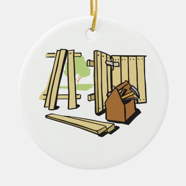 FENCE REPAIR JULGRANSPRYDNAD KERAMIK (Framsidan)