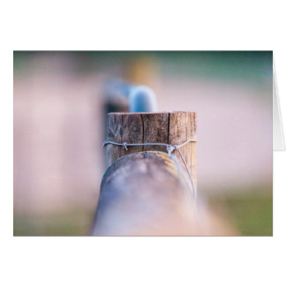 Fenceline specificerar hälsningskort