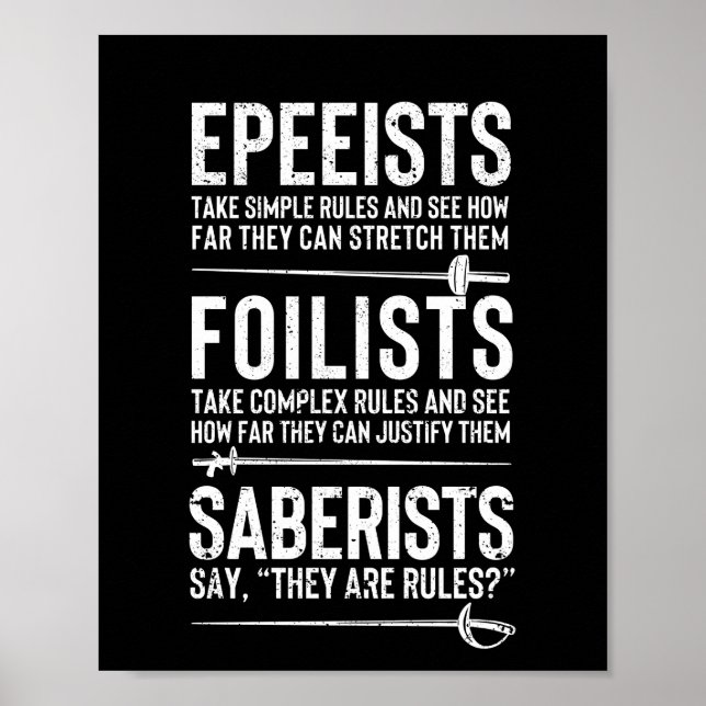 Fencer-fencer (Fencer Fencer) Poster (Framsidan)