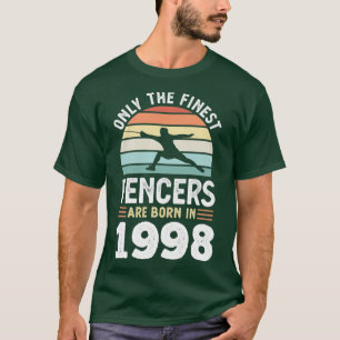 Fencers, född 1998, 30års födelsedag-staket t shirt