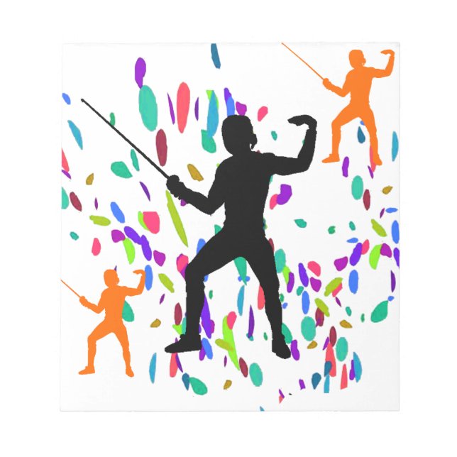 FENCING ANTECKNINGSBLOCK (Framsida)