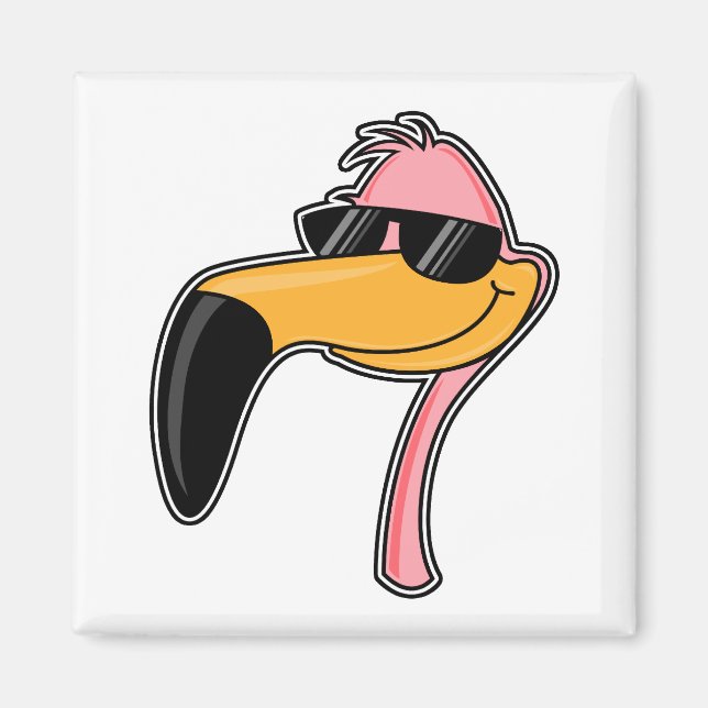 Fender Flamingo Magnet (Framsidan)