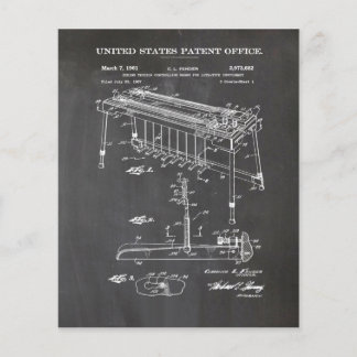 Fender Steel Guitar Patent - Cute Guitar Älskare G Flygblad