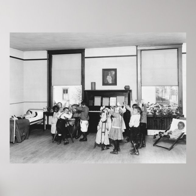 Fending of Tuberculosis, 1920-talet Poster (Framsidan)