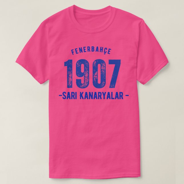 Fenerbahce 1907 t shirt (Design framsida)