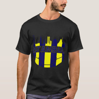 Fenerbahce-området Istanbul Turkiet skyline fo T Shirt