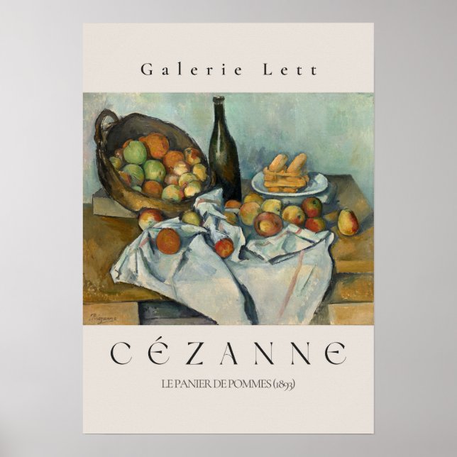 Feng Shui Abundance & Harvest | Paul Cezanne Poster (Framsidan)