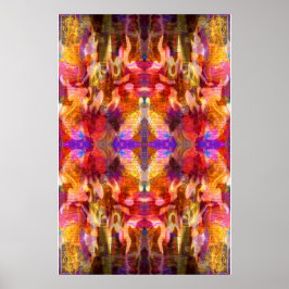Feng Shui Abundance Horse by Deprise Poster