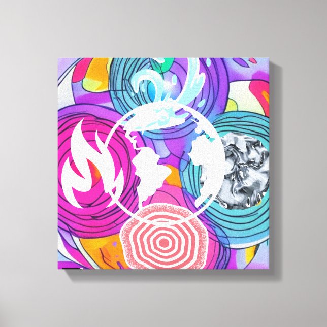 Feng Shui Canvastryck (Framsida)