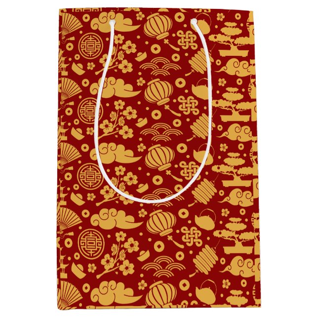 Feng Shui-Chicen för Dragon China Red (Framsidan)