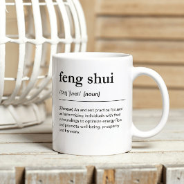 Feng Shui definition chinese inredingsdesign Kaffemugg