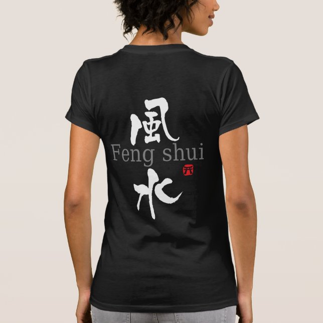 Feng shui-KANJI T-shirt (Baksida)