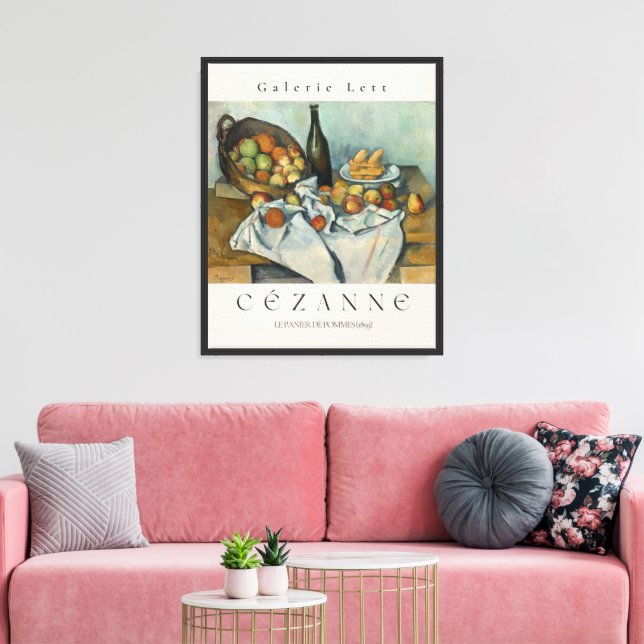 Feng Shui Överflöd & Skörd | Paul Cezanne Canvastryck (Insitu (Vardagsrum))