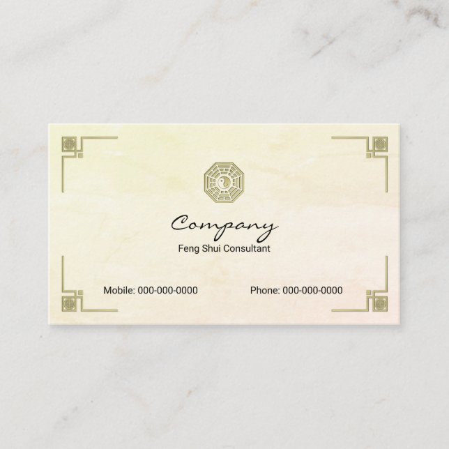 Feng Shui Visitkort (Framsida)